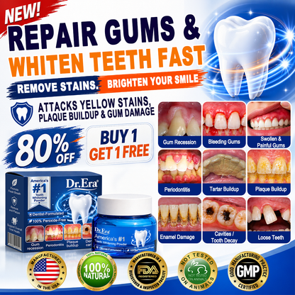 🦷𝐎𝐟𝐟𝐢𝐜𝐢𝐚𝐥 𝐒𝐭𝐨𝐫𝐞 |  𝐃𝐫.𝐄𝐫𝐚® 𝐓𝐞𝐞𝐭𝐡 𝐖𝐡𝐢𝐭𝐞𝐧𝐢𝐧𝐠 𝐏𝐨𝐰𝐝𝐞𝐫 | 👨‍⚕️ 𝐃𝐞𝐧𝐭𝐢𝐬𝐭-𝐅𝐨𝐫𝐦𝐮𝐥𝐚𝐭𝐞𝐝 ·  𝟏𝟎𝟎% 𝐏𝐞𝐫𝐨𝐱𝐢𝐝𝐞-𝐅𝐫𝐞𝐞 |  𝐓𝐚𝐫𝐠𝐞𝐭𝐬 𝐘𝐞𝐥𝐥𝐨𝐰 𝐓𝐞𝐞𝐭𝐡, 𝐏𝐥𝐚𝐪𝐮𝐞, 𝐓𝐚𝐫𝐭𝐚𝐫, 𝐒𝐭𝐚𝐢𝐧𝐬 & 𝐁𝐚𝐝 𝐁𝐫𝐞𝐚𝐭𝐡 | ✨ 𝐕𝐢𝐬𝐢𝐛𝐥𝐞 𝐁𝐫𝐢𝐠𝐡𝐭𝐞𝐧𝐢𝐧𝐠 𝐟𝐫𝐨𝐦 𝐭𝐡𝐞 𝐅𝐢𝐫𝐬𝐭 𝐔𝐬𝐞