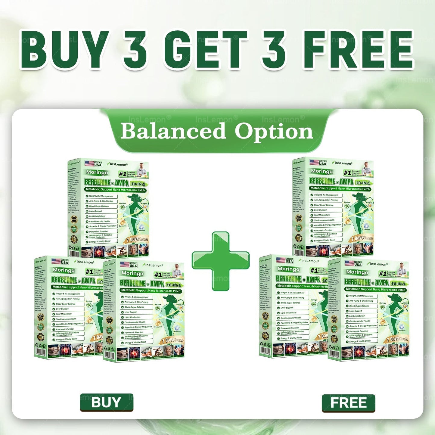 💖💖𝐈𝐧𝐬𝐋𝐞𝐦𝐨𝐧® 𝗠𝗼𝗿𝗶𝗻𝗴𝗮 × 𝗕𝗲𝗿𝗯𝗲𝗿𝗶𝗻𝗲 × 𝗔𝗠𝗣𝗞 𝟭𝟬-𝗶𝗻-𝟭 𝗠𝗲𝘁𝗮𝗯𝗼𝗹𝗶𝗰 𝗦𝘂𝗽𝗽𝗼𝗿𝘁 𝗡𝗮𝗻𝗼 𝗠𝗶𝗰𝗿𝗼𝗻𝗲𝗲𝗱𝗹𝗲 𝗣𝗮𝘁𝗰𝗵🇺🇸(𝐉𝐮𝐬𝐭 𝐨𝐧𝐜𝐞 𝐚 𝐝𝐚𝐲, 𝐯𝐢𝐬𝐢𝐛𝐥𝐞 𝐜𝐡𝐚𝐧𝐠𝐞𝐬 𝐢𝐧 𝟕 𝐝𝐚𝐲𝐬） ✅ 𝐅𝐨𝐫 𝐨𝐛𝐞𝐬𝐢𝐭𝐲, 🅛🅞🅞🅢🅔 🅢🅚🅘🅝,𝐝𝐢𝐚𝐛𝐞𝐭𝐞𝐬, 𝐬𝐥𝐞𝐞𝐩 𝐚𝐩𝐧𝐞𝐚, 𝐣𝐨𝐢𝐧𝐭 𝐢𝐬𝐬𝐮𝐞𝐬, 𝐚𝐧𝐝 𝐦𝐨𝐫𝐞