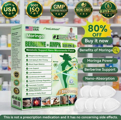 💖💖𝐈𝐧𝐬𝐋𝐞𝐦𝐨𝐧® 𝗠𝗼𝗿𝗶𝗻𝗴𝗮 × 𝗕𝗲𝗿𝗯𝗲𝗿𝗶𝗻𝗲 × 𝗔𝗠𝗣𝗞 𝟭𝟬-𝗶𝗻-𝟭 𝗠𝗲𝘁𝗮𝗯𝗼𝗹𝗶𝗰 𝗦𝘂𝗽𝗽𝗼𝗿𝘁 𝗡𝗮𝗻𝗼 𝗠𝗶𝗰𝗿𝗼𝗻𝗲𝗲𝗱𝗹𝗲 𝗣𝗮𝘁𝗰𝗵🇺🇸(𝐉𝐮𝐬𝐭 𝐨𝐧𝐜𝐞 𝐚 𝐝𝐚𝐲, 𝐯𝐢𝐬𝐢𝐛𝐥𝐞 𝐜𝐡𝐚𝐧𝐠𝐞𝐬 𝐢𝐧 𝟕 𝐝𝐚𝐲𝐬） ✅ 𝐅𝐨𝐫 𝐨𝐛𝐞𝐬𝐢𝐭𝐲, 🅛🅞🅞🅢🅔 🅢🅚🅘🅝,𝐝𝐢𝐚𝐛𝐞𝐭𝐞𝐬, 𝐬𝐥𝐞𝐞𝐩 𝐚𝐩𝐧𝐞𝐚, 𝐣𝐨𝐢𝐧𝐭 𝐢𝐬𝐬𝐮𝐞𝐬, 𝐚𝐧𝐝 𝐦𝐨𝐫𝐞