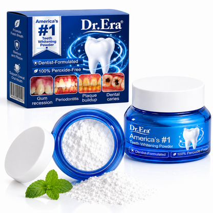 🦷𝐎𝐟𝐟𝐢𝐜𝐢𝐚𝐥 𝐒𝐭𝐨𝐫𝐞 |  𝐃𝐫.𝐄𝐫𝐚® 𝐓𝐞𝐞𝐭𝐡 𝐖𝐡𝐢𝐭𝐞𝐧𝐢𝐧𝐠 𝐏𝐨𝐰𝐝𝐞𝐫 | 👨‍⚕️ 𝐃𝐞𝐧𝐭𝐢𝐬𝐭-𝐅𝐨𝐫𝐦𝐮𝐥𝐚𝐭𝐞𝐝 ·  𝟏𝟎𝟎% 𝐏𝐞𝐫𝐨𝐱𝐢𝐝𝐞-𝐅𝐫𝐞𝐞 |  𝐓𝐚𝐫𝐠𝐞𝐭𝐬 𝐘𝐞𝐥𝐥𝐨𝐰 𝐓𝐞𝐞𝐭𝐡, 𝐏𝐥𝐚𝐪𝐮𝐞, 𝐓𝐚𝐫𝐭𝐚𝐫, 𝐒𝐭𝐚𝐢𝐧𝐬 & 𝐁𝐚𝐝 𝐁𝐫𝐞𝐚𝐭𝐡 | ✨ 𝐕𝐢𝐬𝐢𝐛𝐥𝐞 𝐁𝐫𝐢𝐠𝐡𝐭𝐞𝐧𝐢𝐧𝐠 𝐟𝐫𝐨𝐦 𝐭𝐡𝐞 𝐅𝐢𝐫𝐬𝐭 𝐔𝐬𝐞